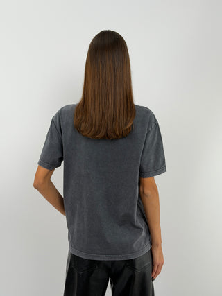Anthracite Fringe T-Shirt