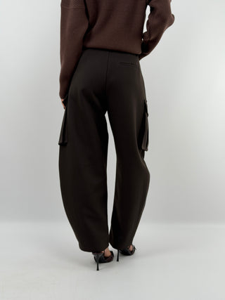 Pantalone Cargo Marrone - Lumina
