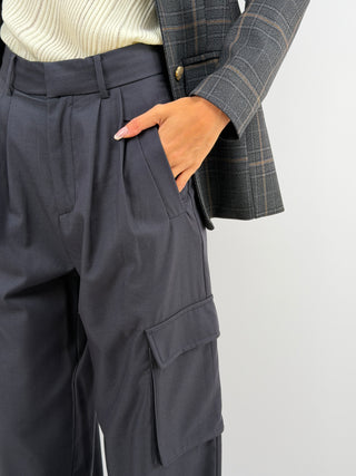 Pantalone Cargo Blu - Lumina