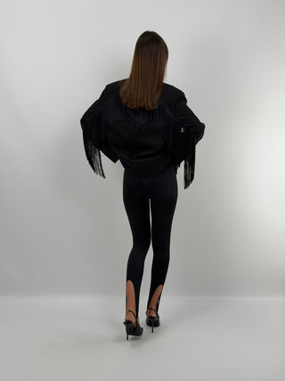 Leggings Stirrup Neri - Lumina