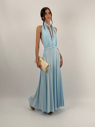 Abito Infinity Celeste