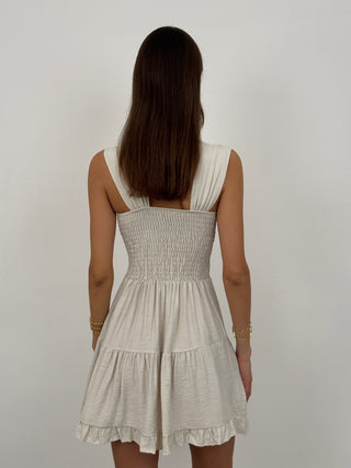 Abito Corto Mademoiselle Beige