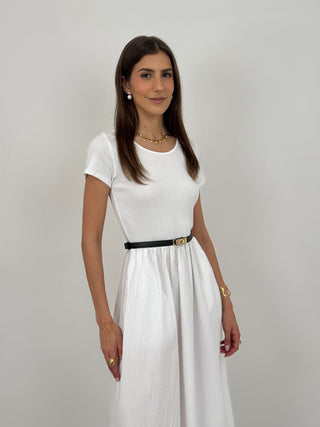 Abito Lungo So Chic Bianco