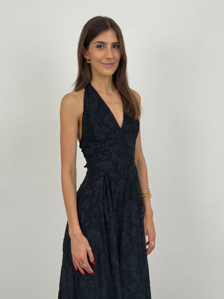 Abito Midi Jane Nero