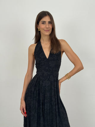 Abito Midi Jane Nero