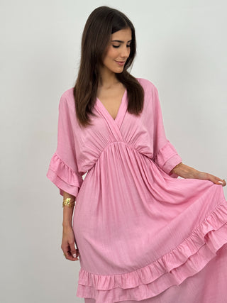 Abito Lungo Malaga Rosa