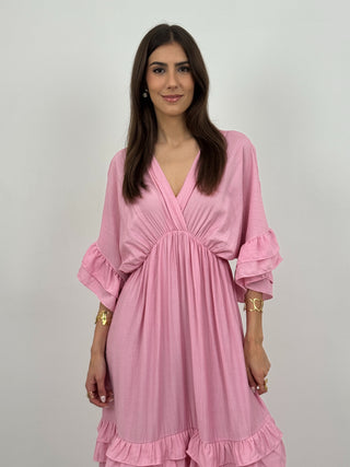 Abito Lungo Malaga Rosa