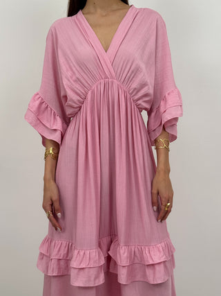 Abito Lungo Malaga Rosa