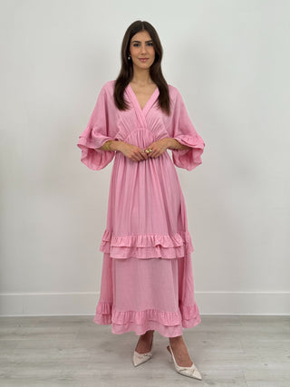 Abito Lungo Malaga Rosa