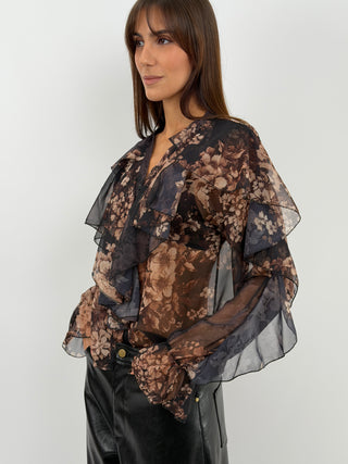 Floral Print Blouse