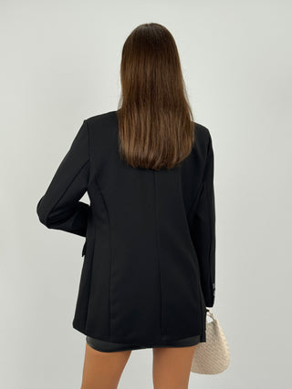 Blazer Doppiopetto Classique Nero