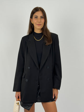 Blazer Doppiopetto Classique Nero