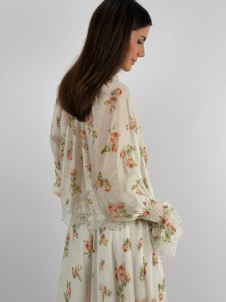 Blusa Lumina in Fantasia Floreale