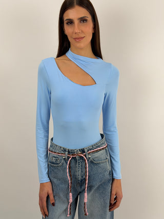 Body Cut Out Rush Azzurro