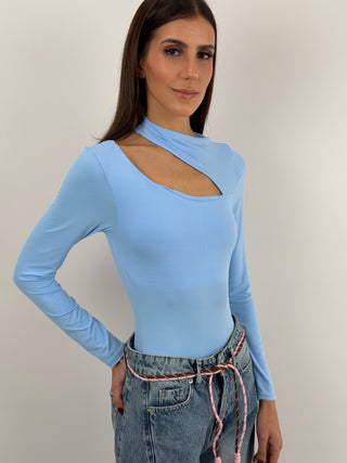 Body Cut Out Rush Azzurro
