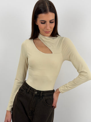 Body Cut Out Rush Beige