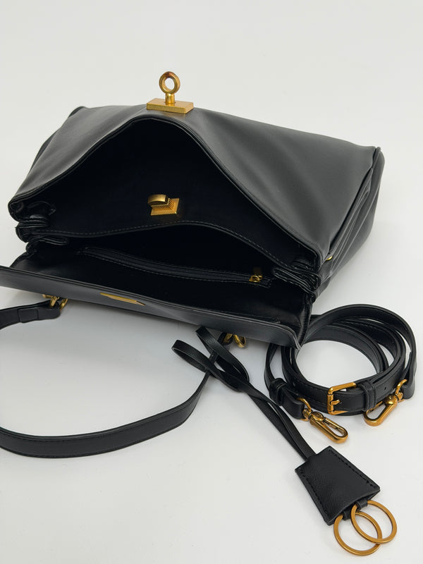 Borsa Ranch Small Nera - Metalleria Oro