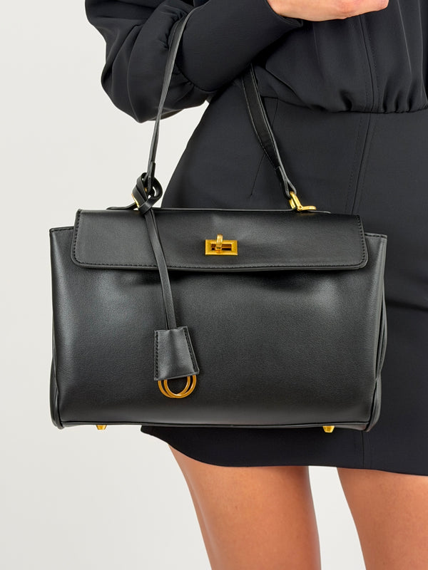 Borsa Ranch Small Nera - Metalleria Oro