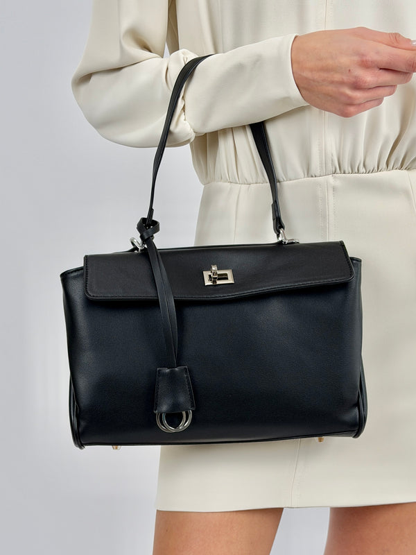 Borsa Ranch Small Nera - Metalleria Argento