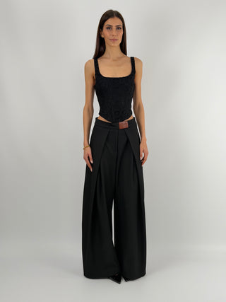 Corsetto in Pizzo Lumina Nero