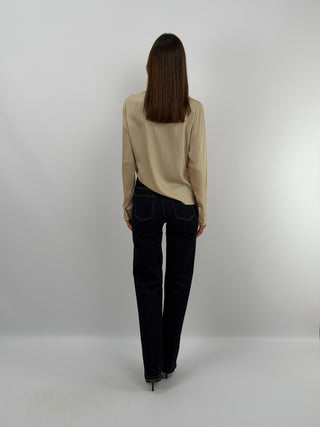 Jeans Straight Leg Lavaggio Zero