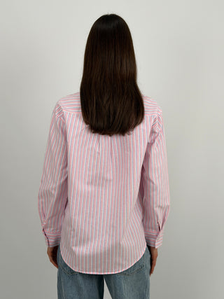 Camicia a Righe Rosa