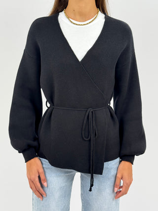 Cardigan Twist Nero
