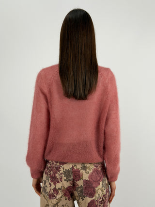 Kid Mohair Ultrafine Butter Cardigan