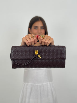 Clutch Aura Marrone