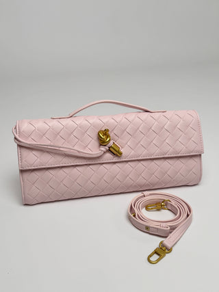 Clutch Aura Rosa Pastello