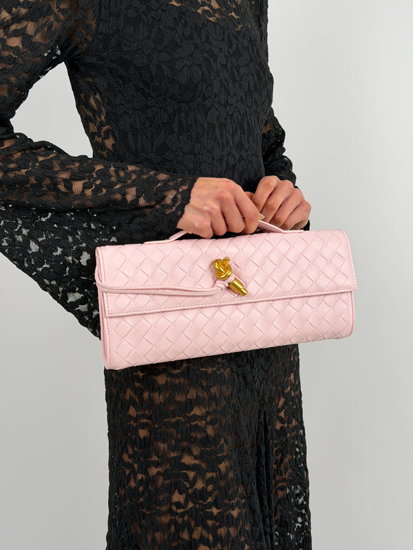 Clutch Aura Rosa Pastello