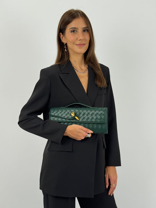 Clutch Aura Verde Scuro