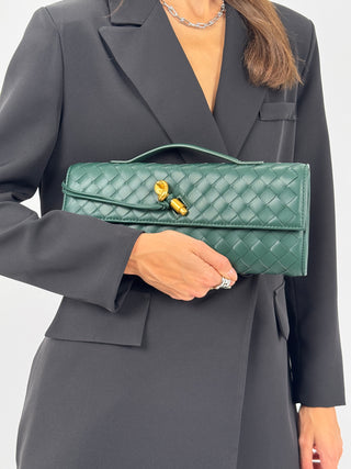 Clutch Aura Verde Scuro