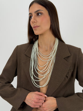 Collana di Perle Multi Filo