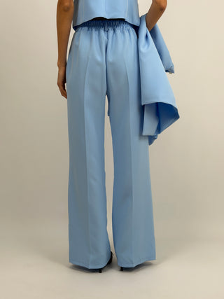 Completo Blazer Doppiopetto e Pantalone Azzurro