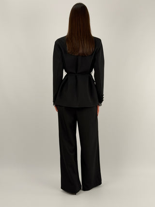 Tailleur con Pizzo Nero