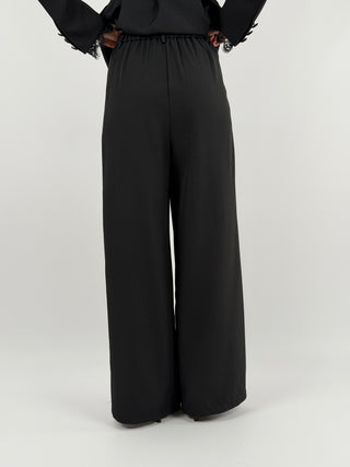 Tailleur con Pizzo Nero