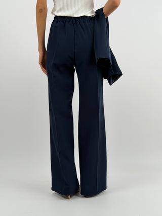 Completo Gilet con Spilla e Pantalone Blu