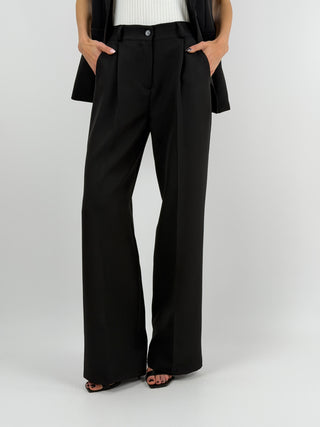 Completo Gilet con Spilla e Pantalone Nero