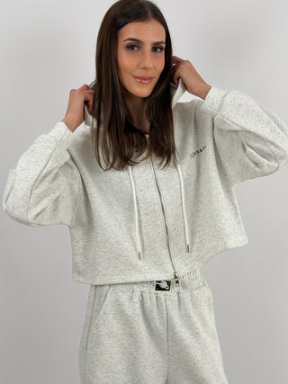 Tuta Numbers Felpa e Pantalone Grigia