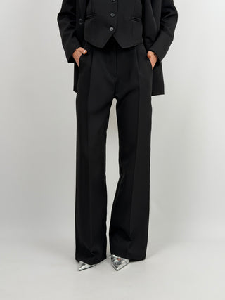 Completo Blazer Doppiopetto e Pantalone Nero