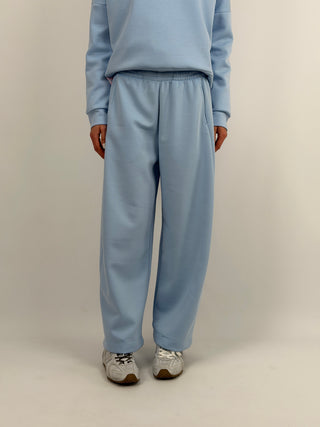 Set Coordinato Felpa e Pantalone Azzurro