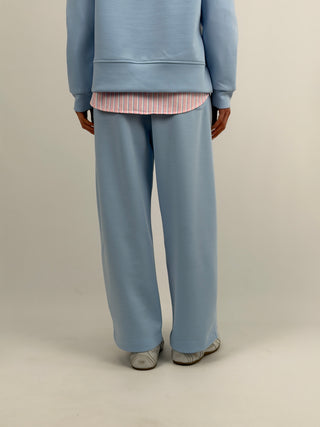 Set Coordinato Felpa e Pantalone Azzurro