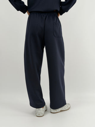 Set Coordinato Felpa con Zip e Pantalone Blu