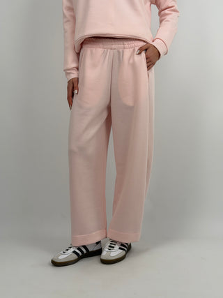 Set Coordinato Felpa e Pantalone Rosa