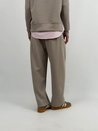 Set Coordinato Felpa e Pantalone Tortora