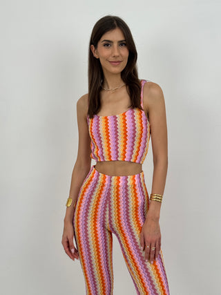 Set Coordinato Top e Pantalone Amarea