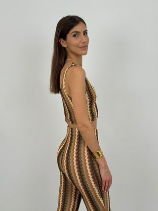 Set Coordinato Top e Pantalone Amarea