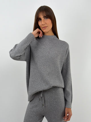 Ensemble Comfy en Maille Gris
