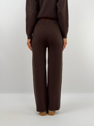 Ensemble Comfy en Maille Marron